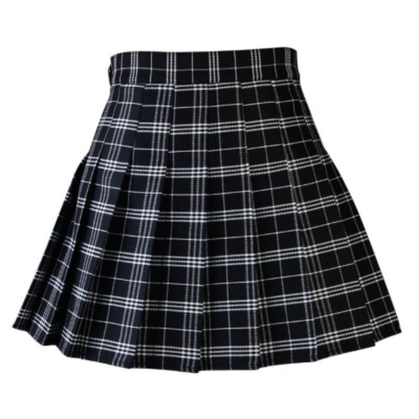 women's plaid skirt